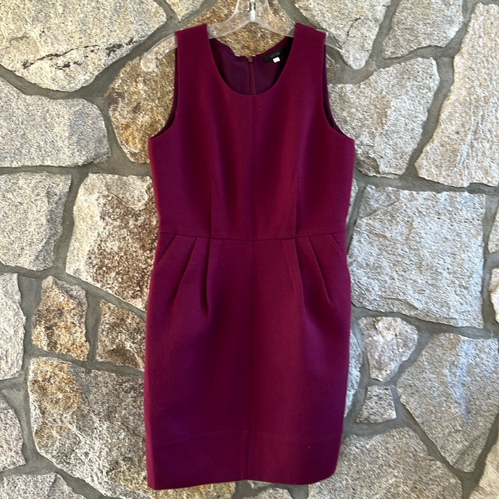 J.Crew Wool Shift Dress